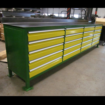 20-Drawer Workbench